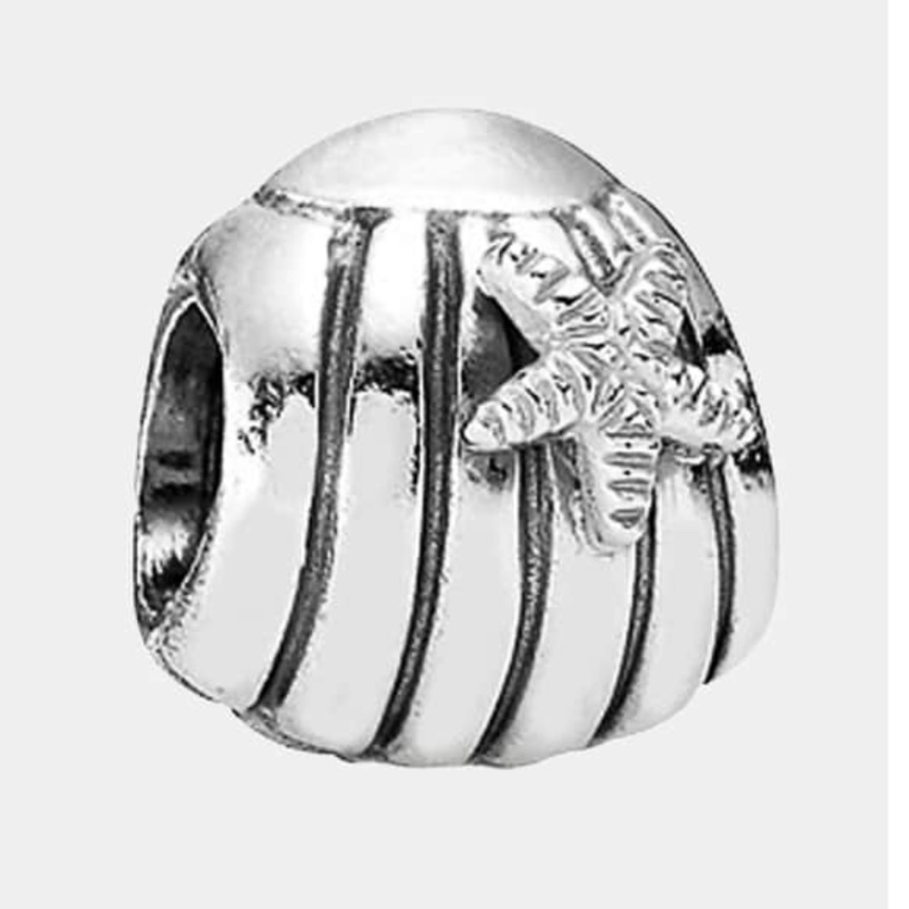 BUNDLE: Seashell Pandora Charm, Penguin & Starfish
